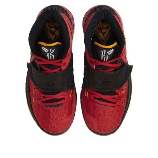Кроссовки Nike Kyrie 6 EP 'Bruce Lee Red' — фото 4