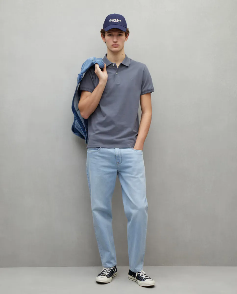 

Мужские свободные джинсы стрейч Easy Wear, голубой