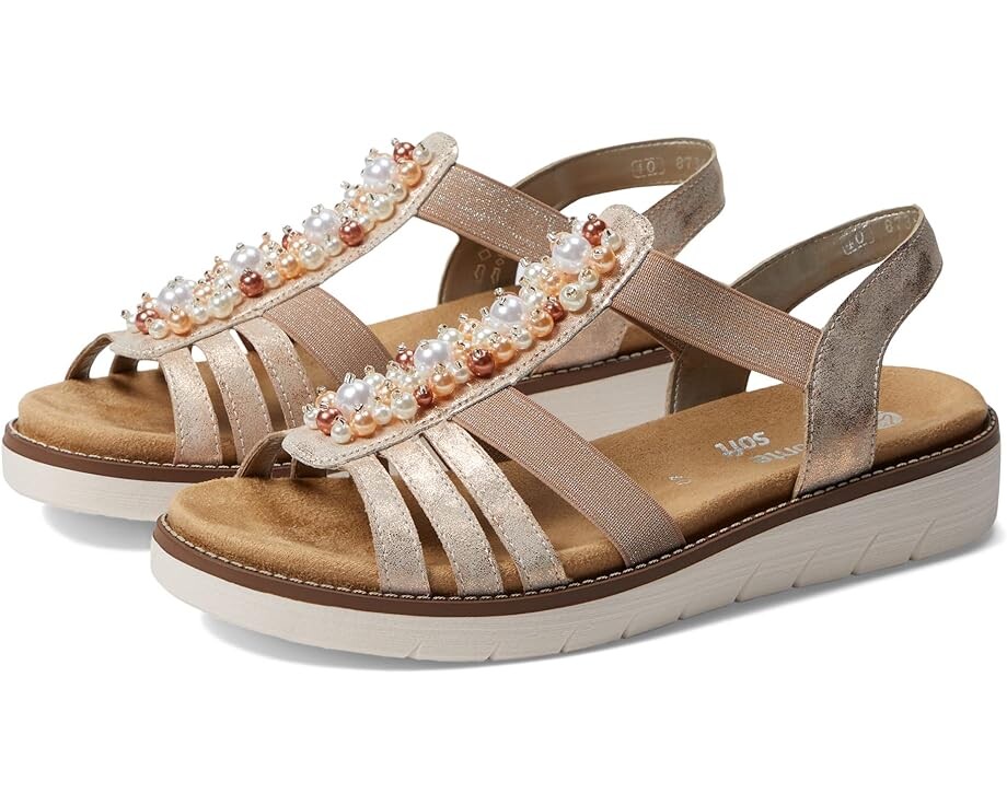 

Сандалии Rieker D2047 Jocelyn 47, цвет Rose Gold/Rose Gold
