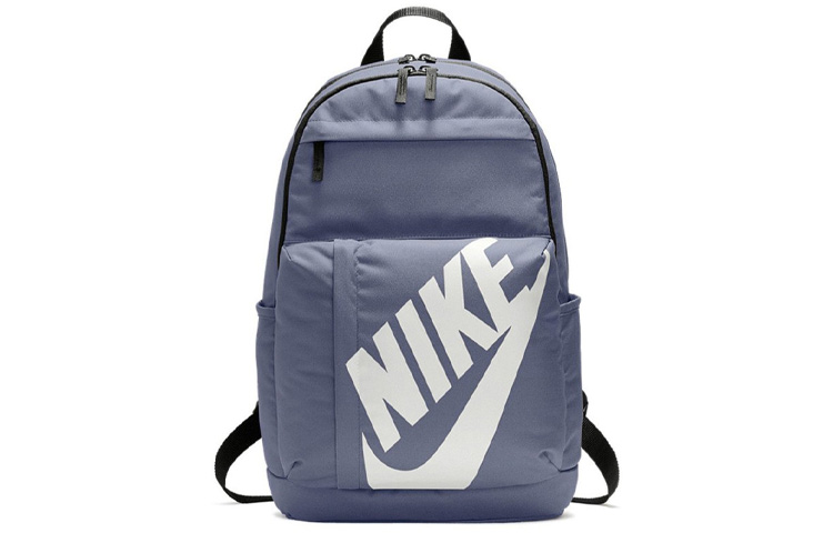 

Полиэстеровый рюкзак унисекс светло-синий серый Nike