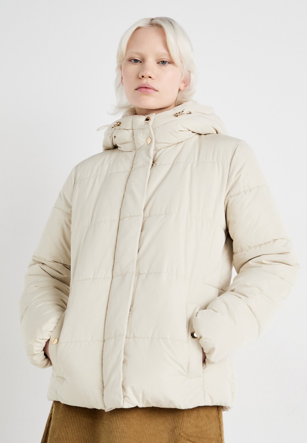 

Зимняя куртка FARAH Vero Moda, бежевый