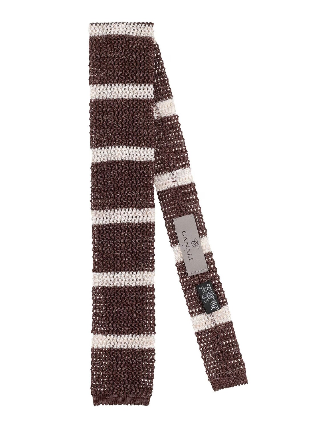

Галстук Canali, коричневый