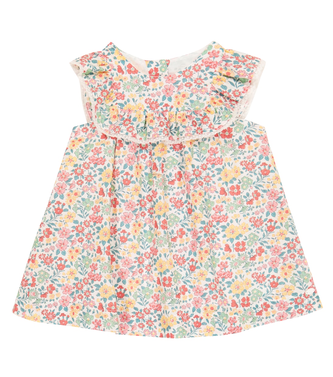 

Платье Baby Liberty из хлопка с оборками Tartine et Chocolat, Orangeade