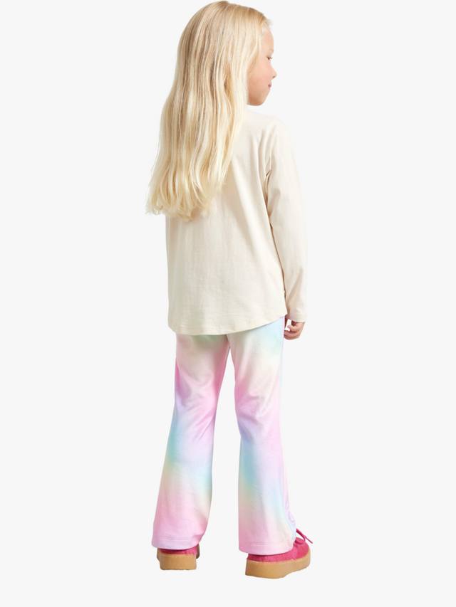 Детские вельветовые леггинсы с расклешением Lindex, Light Pink — фото 3