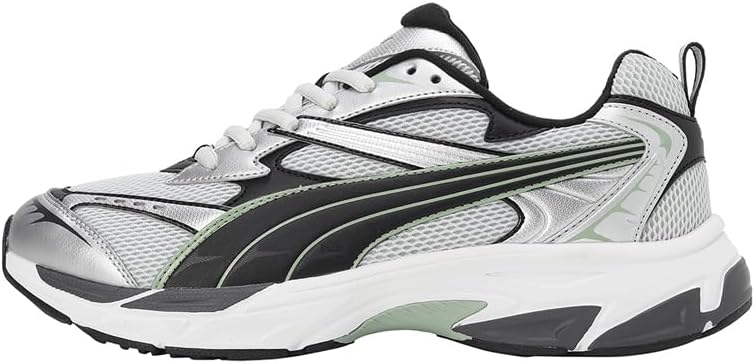 Мужские кроссовки для фитнеса и тренировок Puma, зеленый/серый — фото 2