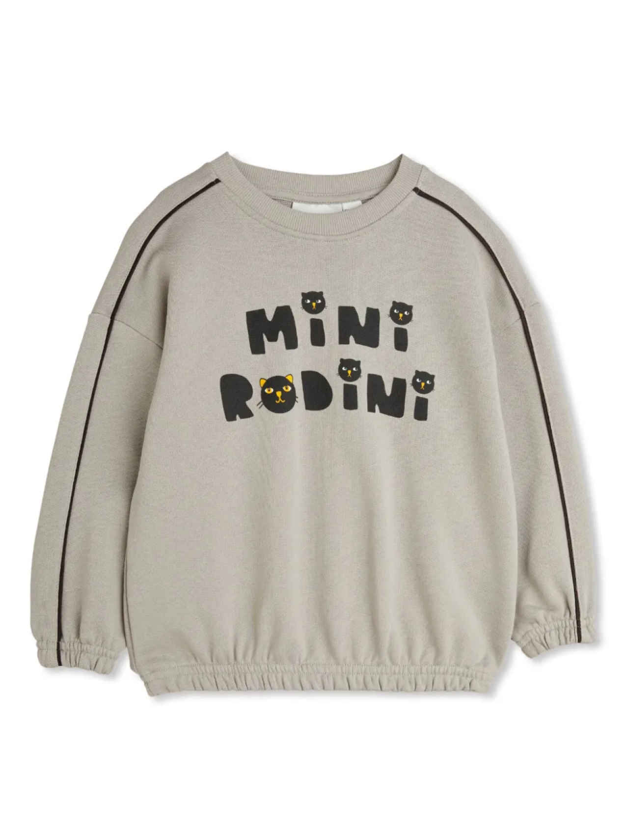 

Толстовка с котами Mini Rodini, серый