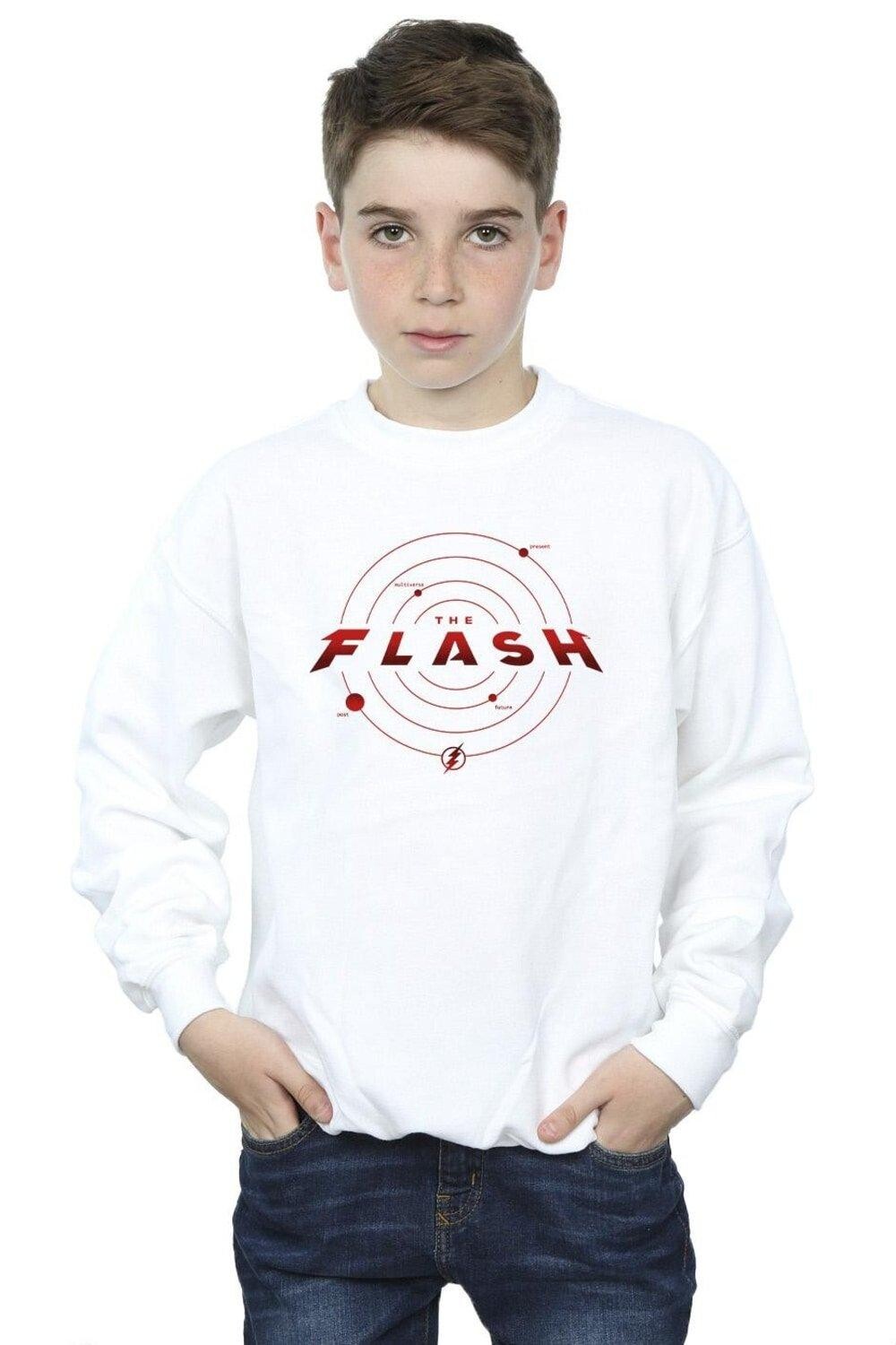 

Толстовка The Flash Multiverse Rings DC Comics, белый