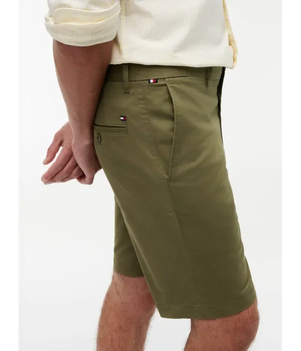 Шорты Дентон slim fit Tommy Hilfiger, хаки — фото 4