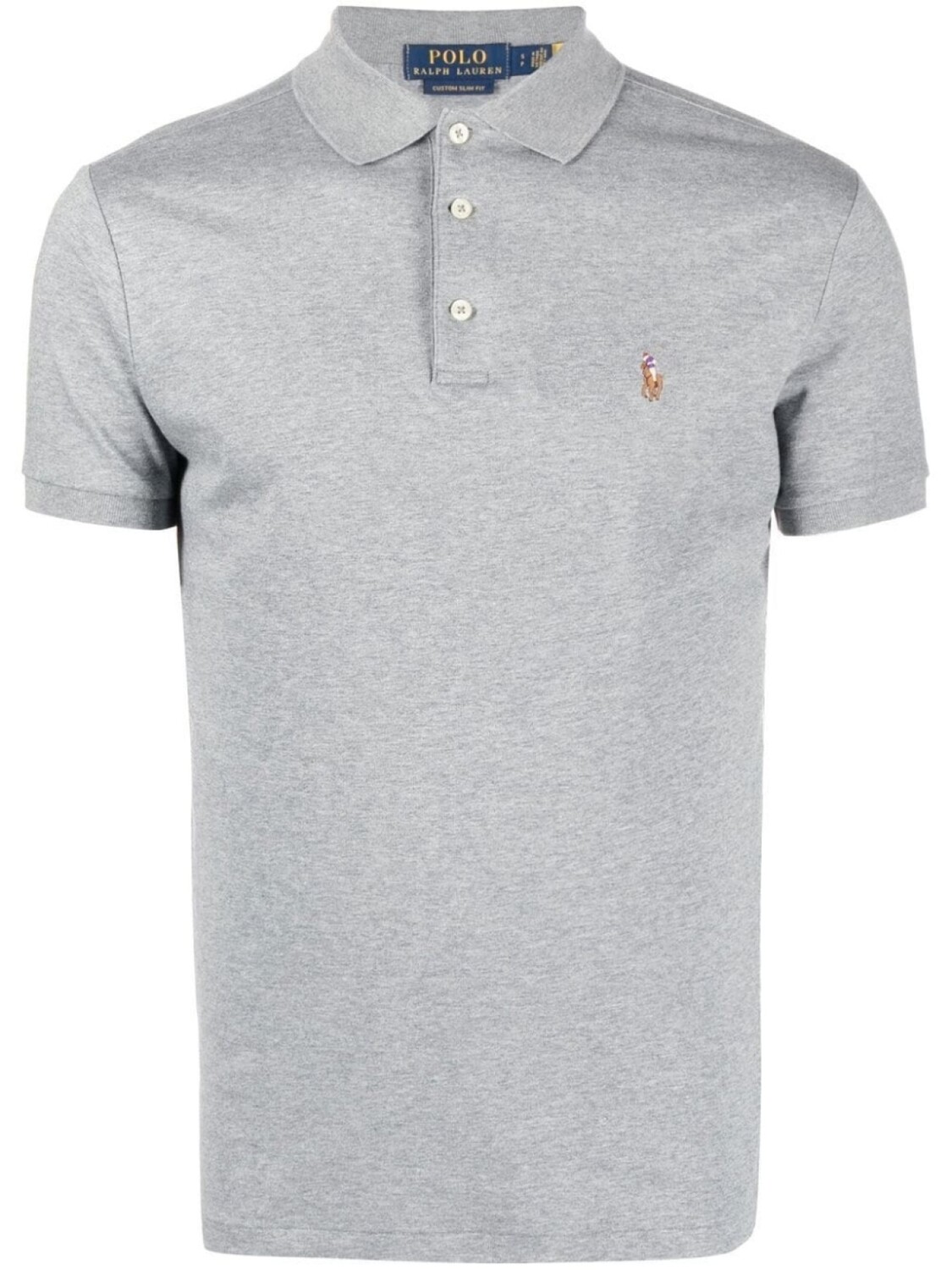 

Рубашка поло Core Replan Polo Ralph Lauren, серый