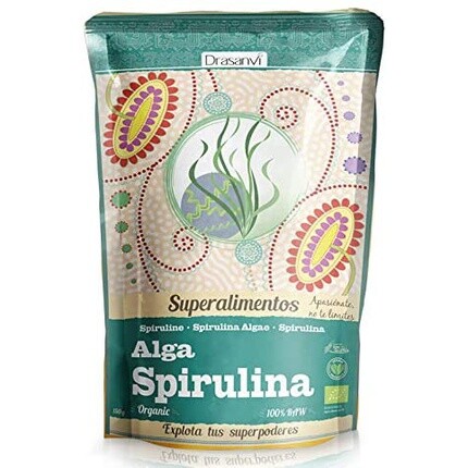 

Drasanvi Alga Spirulina Bio 150 г Doypack Superalimtes Drasanvi - 0