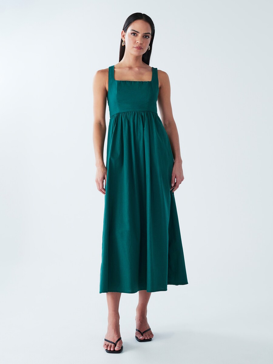 

Миди платье BWLDR Shanay, Emerald