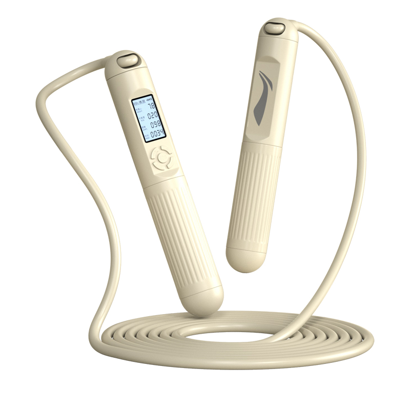 

Скакалка материал троса PVC, материал ручки силикон длина шнура 2,8 м LINING, Light Coffee