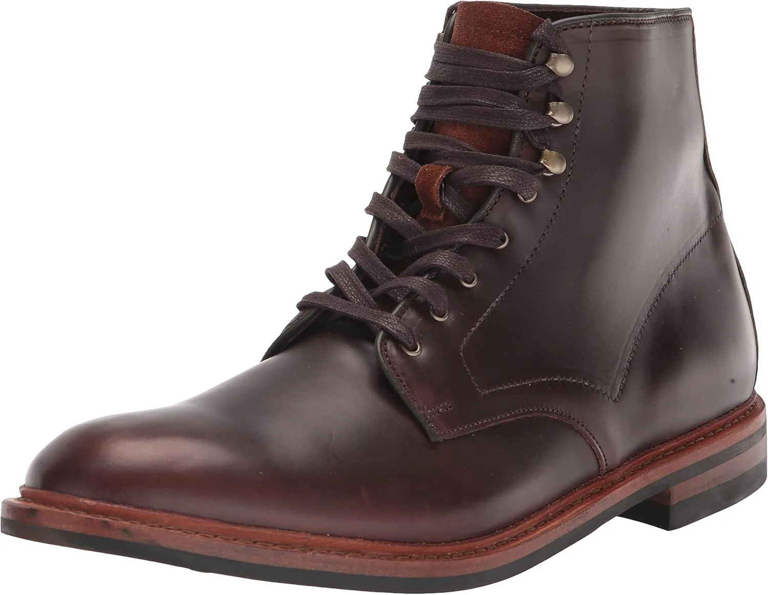 Мужские ботинки Allen Edmonds Higgins Mill водонепроницаемые на шнуровке, коричневый — фото 3