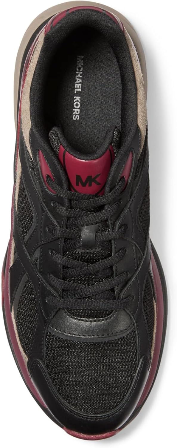 Мужские кроссовки Michael Kors Leo Trainer, черный — фото 3