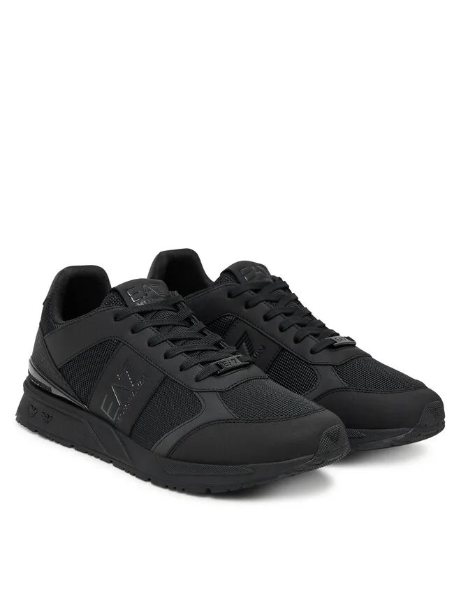 EA7 Emporio Armani Кроссовки 7X000656 AF13550 MC513 черные — фото 2