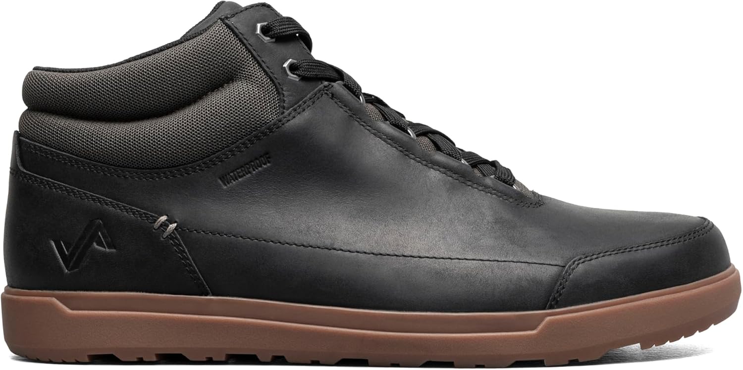 

Forsake Phil Mid II - Мужские водонепроницаемые кожаные кроссовки-бутсы средней высоты, черный