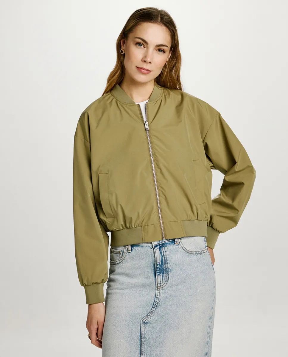 

Женская куртка-бомбер Jack & Jones, цвет Verde Militar