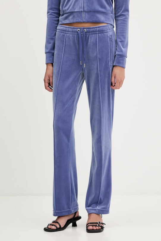 

Велюровые спортивные штаны Juicy Couture, фиолетовый