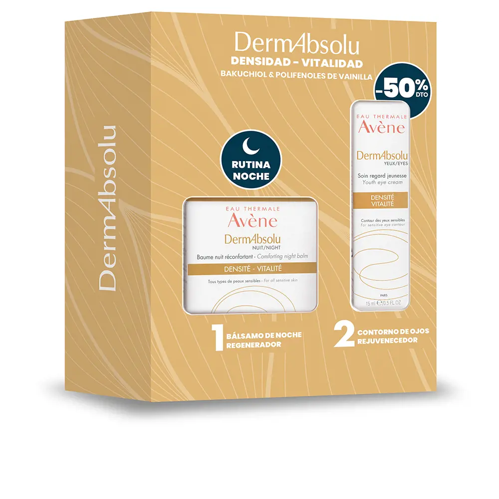

Крем для лица Dermabsolu bálsamo noche densidad + crema día lote Avène, 2 шт.