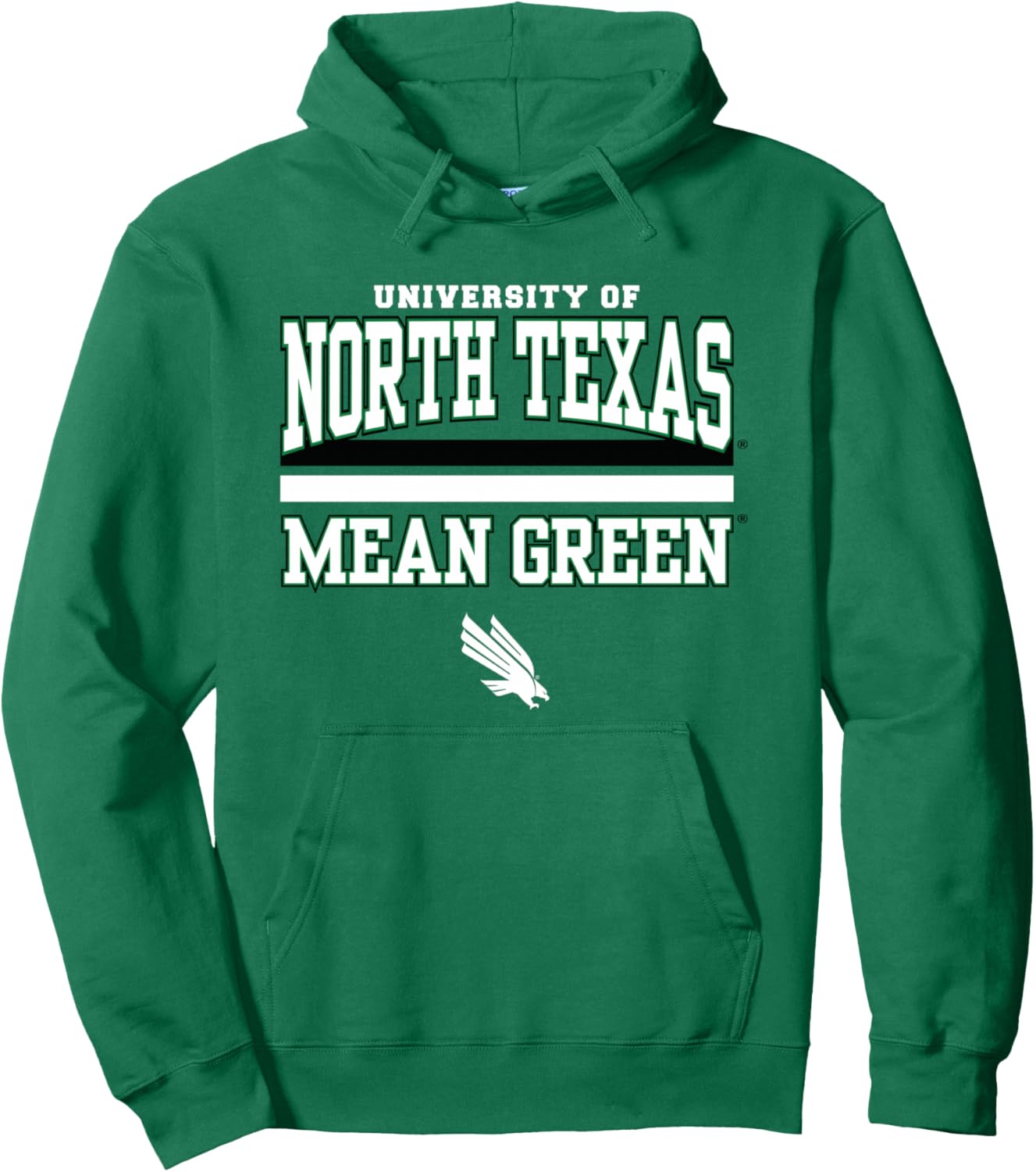 

Толстовка NCAA North Texas Mine Green License Champs