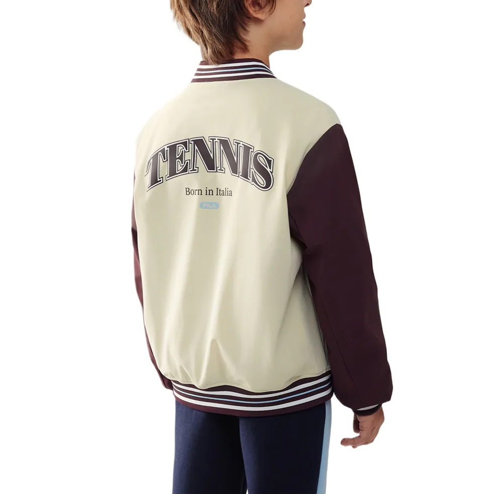 Куртка PERFORMANCE FPF детская FILA KIDS, Almond Khaki — фото 4