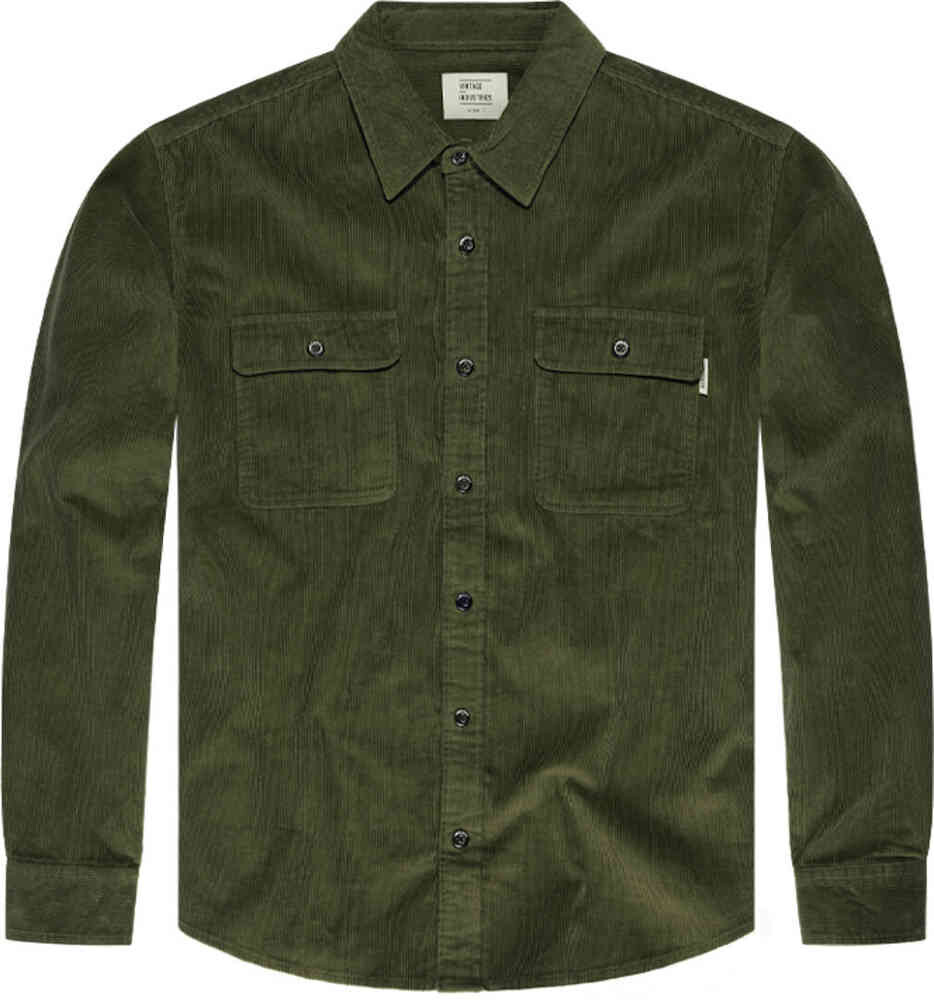 

Рубашка Брикса Vintage Industries, темно-зеленый