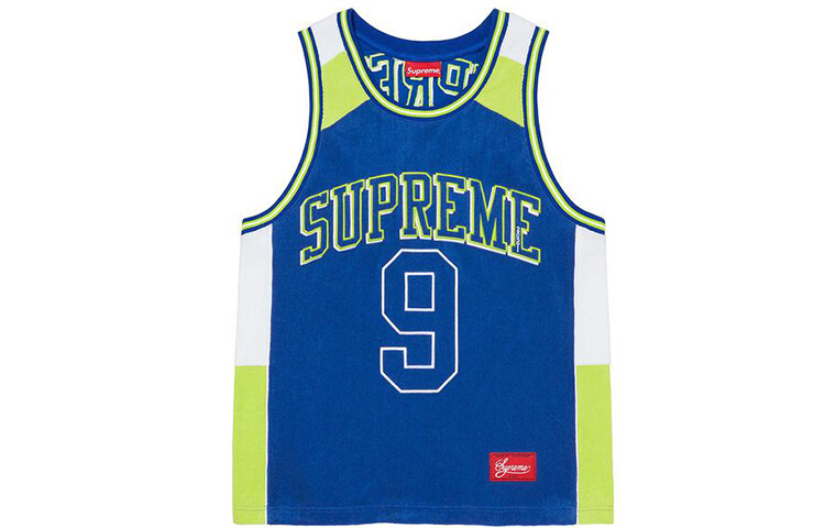 

Майка Supreme Basketball, синий