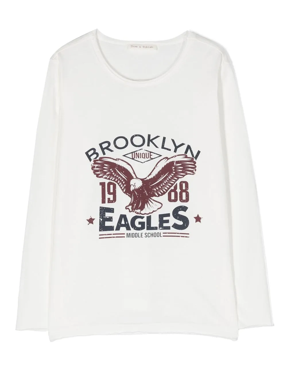 

Футболка с графичным принтом Zhoe & Tobiah, белый