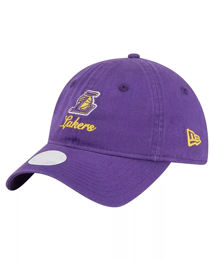 

Женская регулируемая кепка 9TWENTY Los Angeles Lakers в фиолетовом цвете New Era