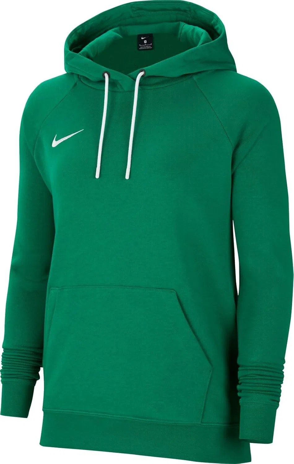 Женская худи Nike Park Fleece, Pine Green/White