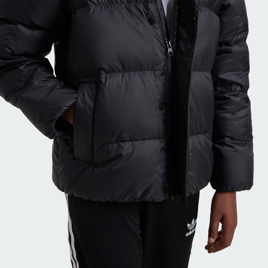 Зимняя куртка ADIDAS ORIGINALS Winter Jacket Adicolor, черный — фото 3