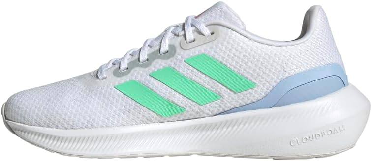 Кроссовки Adidas Questar W для бега, мужские, белый/голубой — фото 4