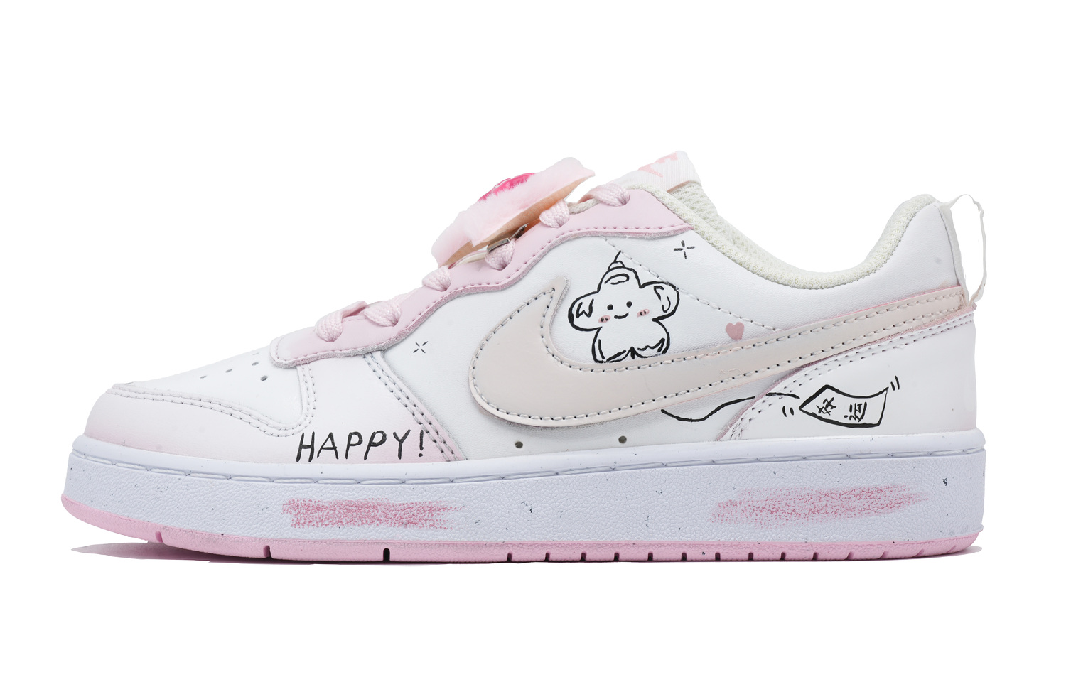 

Детские скейтерские кроссовки Court Borough для младших школьников Nike, Lotus Color