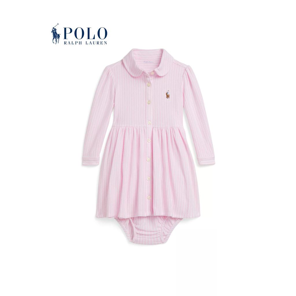Платье fw25 для младенцев и малышей Polo Ralph Lauren, мультиколор — фото 2
