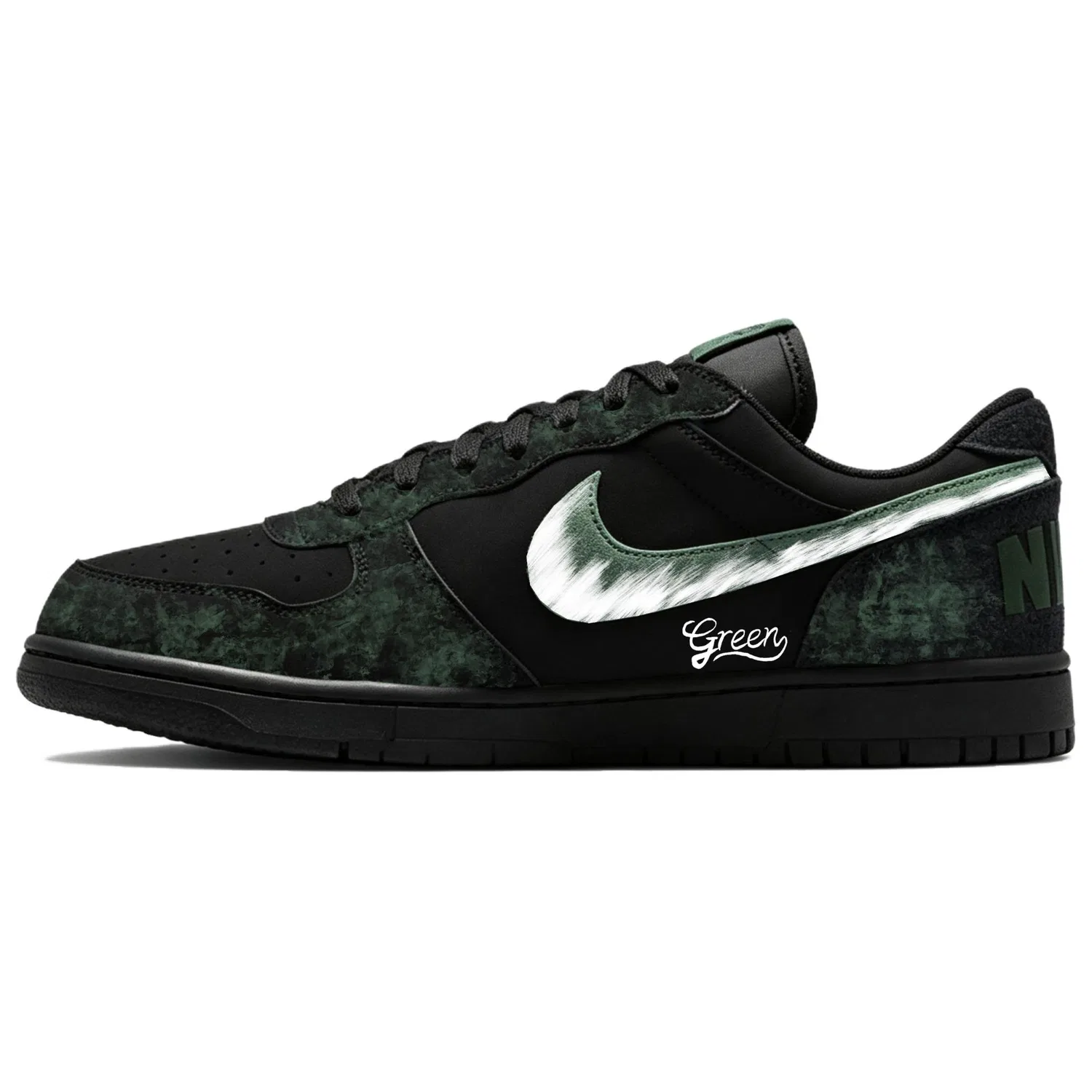 Скейтбордические кроссовки Nike Big Skateboard Shoes Black