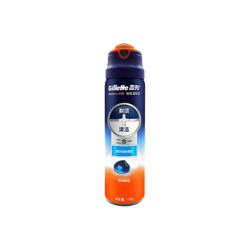 

Очищающий гель для бритья Fresh Ocean 170g/170g*2 Gillette
