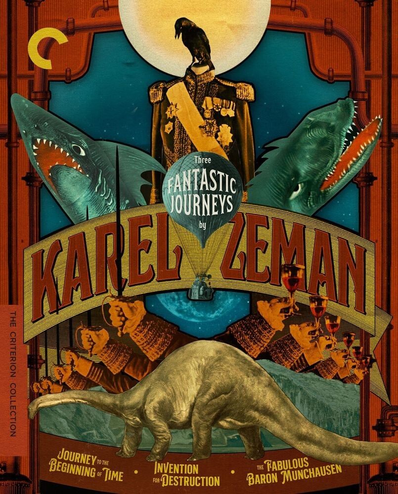 

Диск Blu-ray Three Fantastic Journeys by Karel Zeman [Criterion]