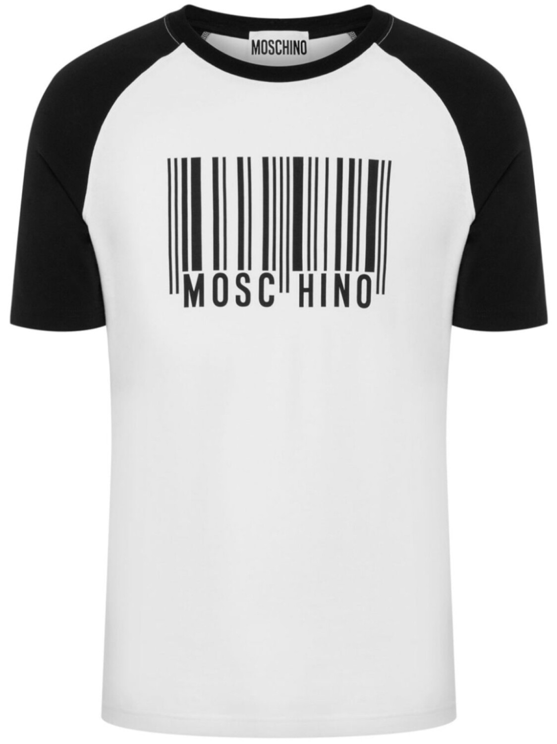 

Moschino футболка с принтом, белый