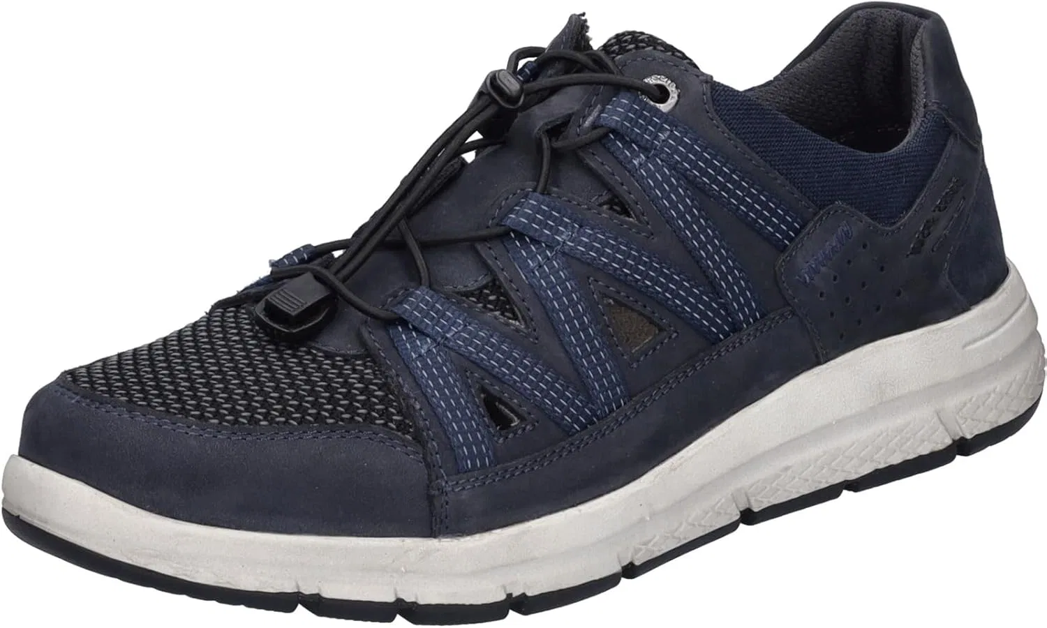 Мужские низкие кроссовки Josef Seibel Giuseppe 02, ширина G (стандартная), сменная стелька, Indigo