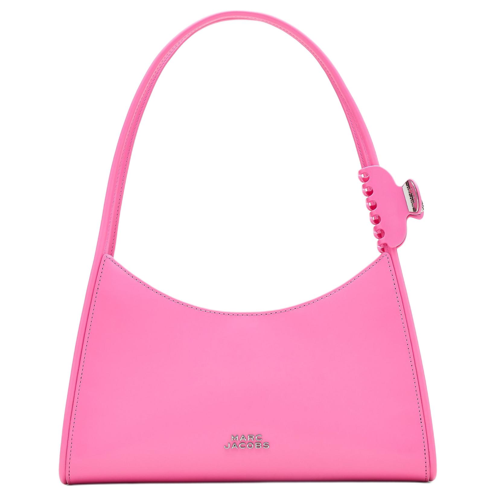 

MARC JACOBS Кожаная сумка, женская сумка через плечо с бантом Pink