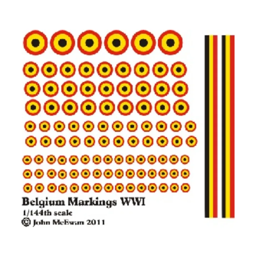 

Маркировка Бельгии (1:144), Decals - French & Italian (Reviresco)