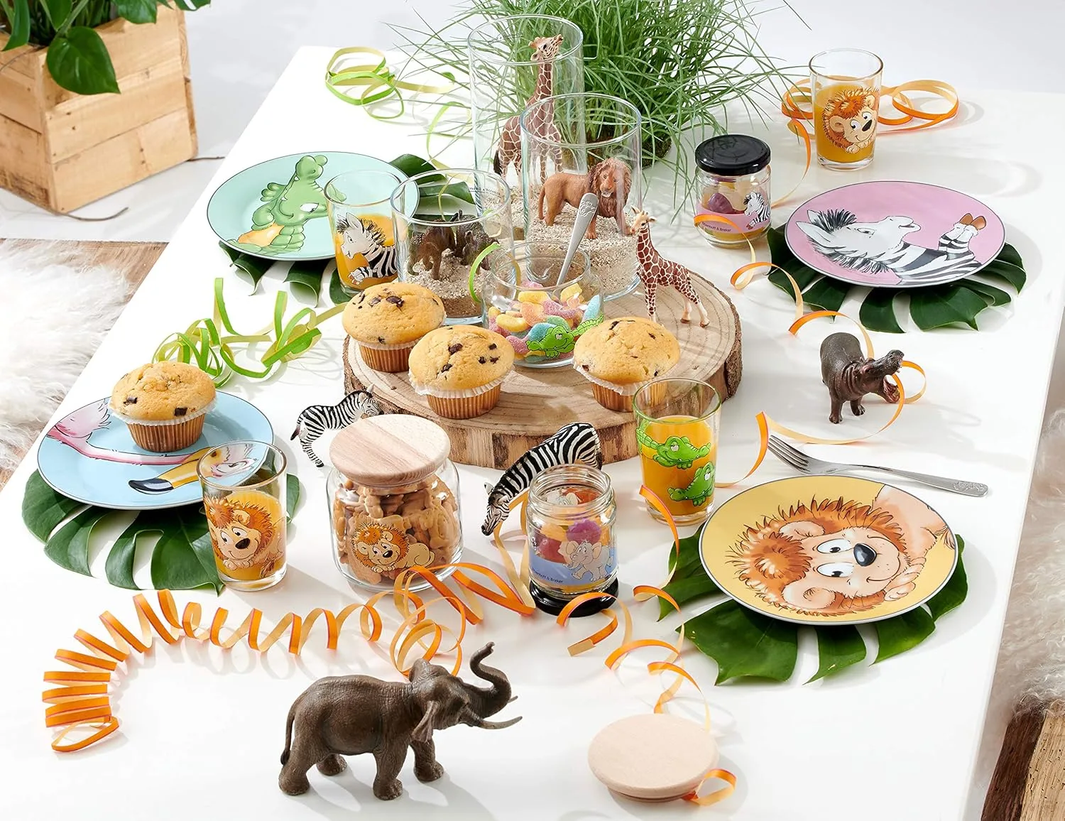 Детский набор посуды Ritzenhoff & Breker Happy Zoo, 3 предмета — фото 2