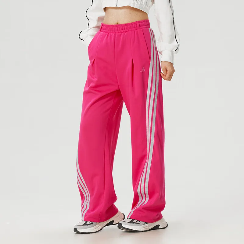 Adidas Спортивные штаны женские розовые умеренные — фото 4
