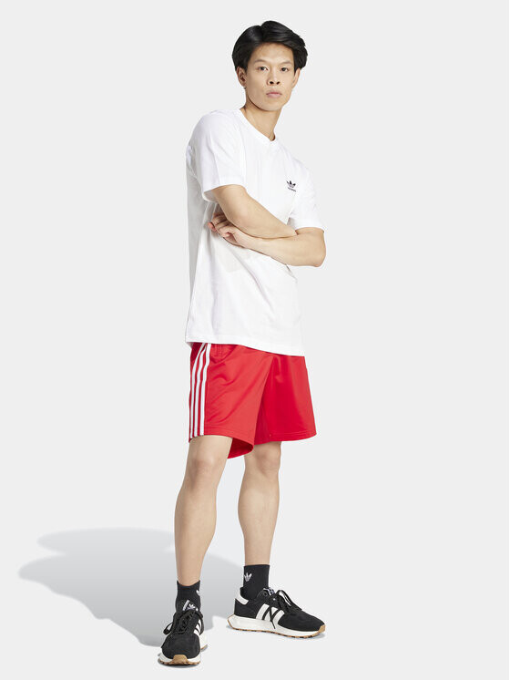 Спортивные шорты стандартного кроя Adidas, красный — фото 2