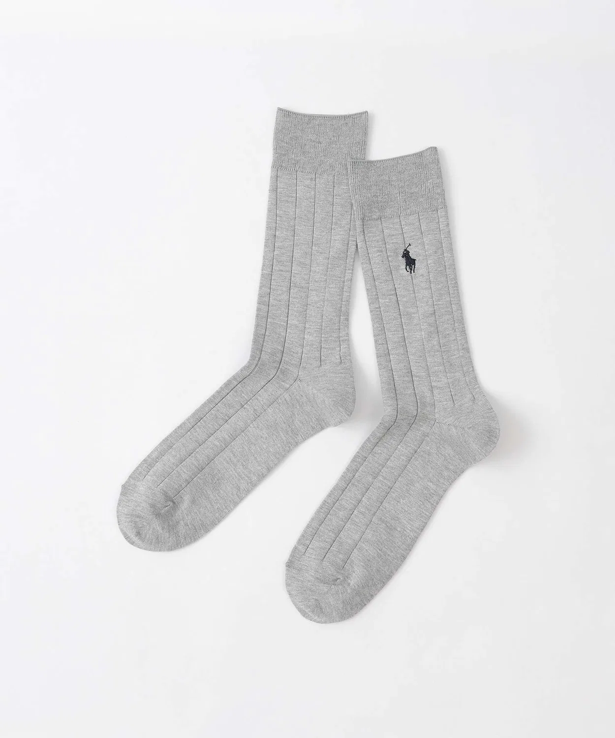 Носки POLO RALPH LAUREN American Sea Island Cotton Rib, серые