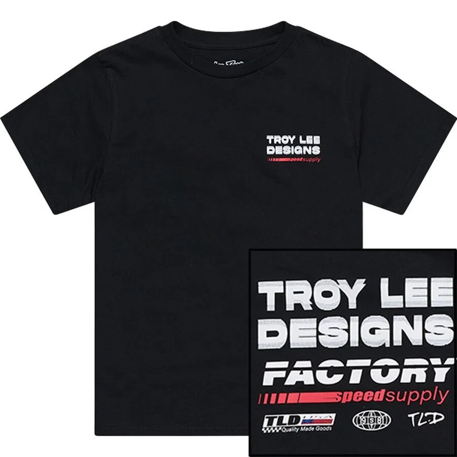 Футболка Youth Factory Troy Lee Designs, Black