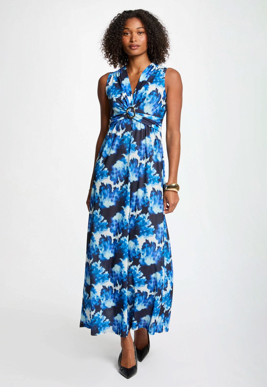 

Длинное платье PRINTED STRAIGHT Morgan, синий