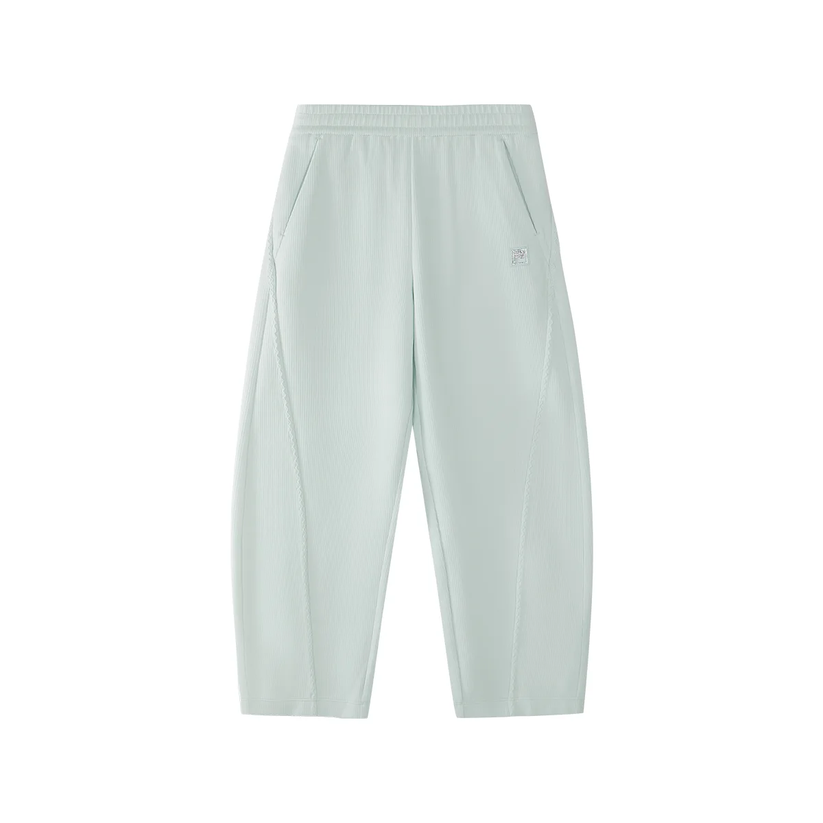 Детские брюки из трикотажа FILA KIDS, f-wt heron белый — фото 3