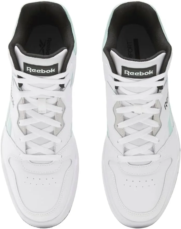 Кроссовки Reebok Unisex Royal BB4500 Hi2, белый/черный/бирюзовый — фото 2
