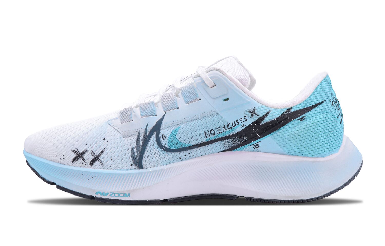 

Pegasus 38 амортизирующие нескользящие износостойкие низкие кроссовки мужские teal Nike, Teal